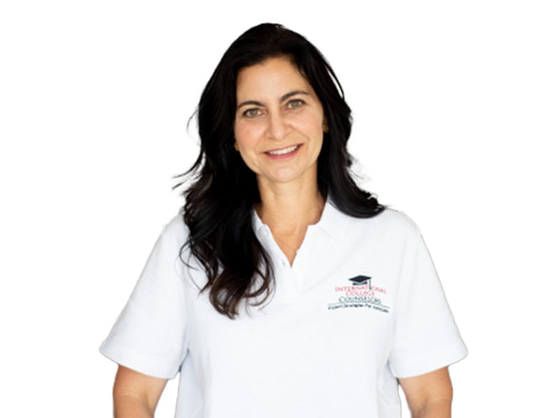 Portrait of International College Counselors founder Mandee Heller Adler