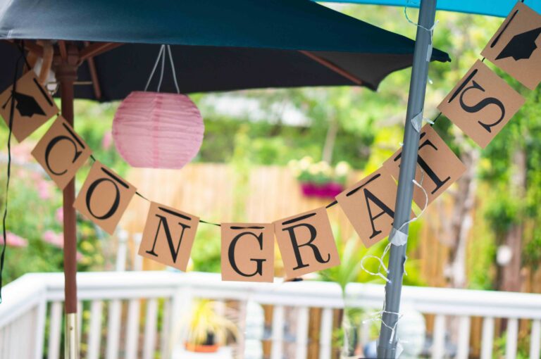 Photo that illustrates the joy of getting accepted to college.