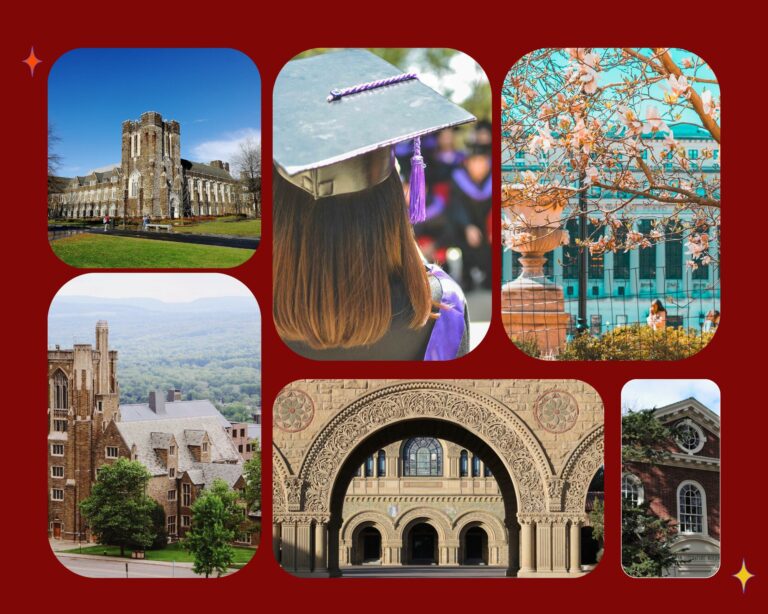 Photo which shows colleges that have college admissions statistics 2023 for the class of 2027.