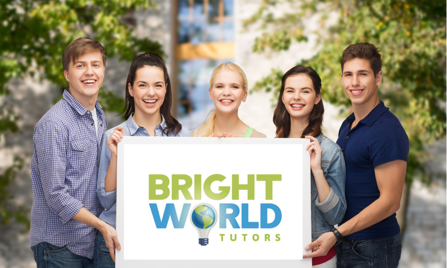 A photo illustrating introducing Bright World Tutors! A top-tier online private tutoring designed to elevate every student’s academic journey.