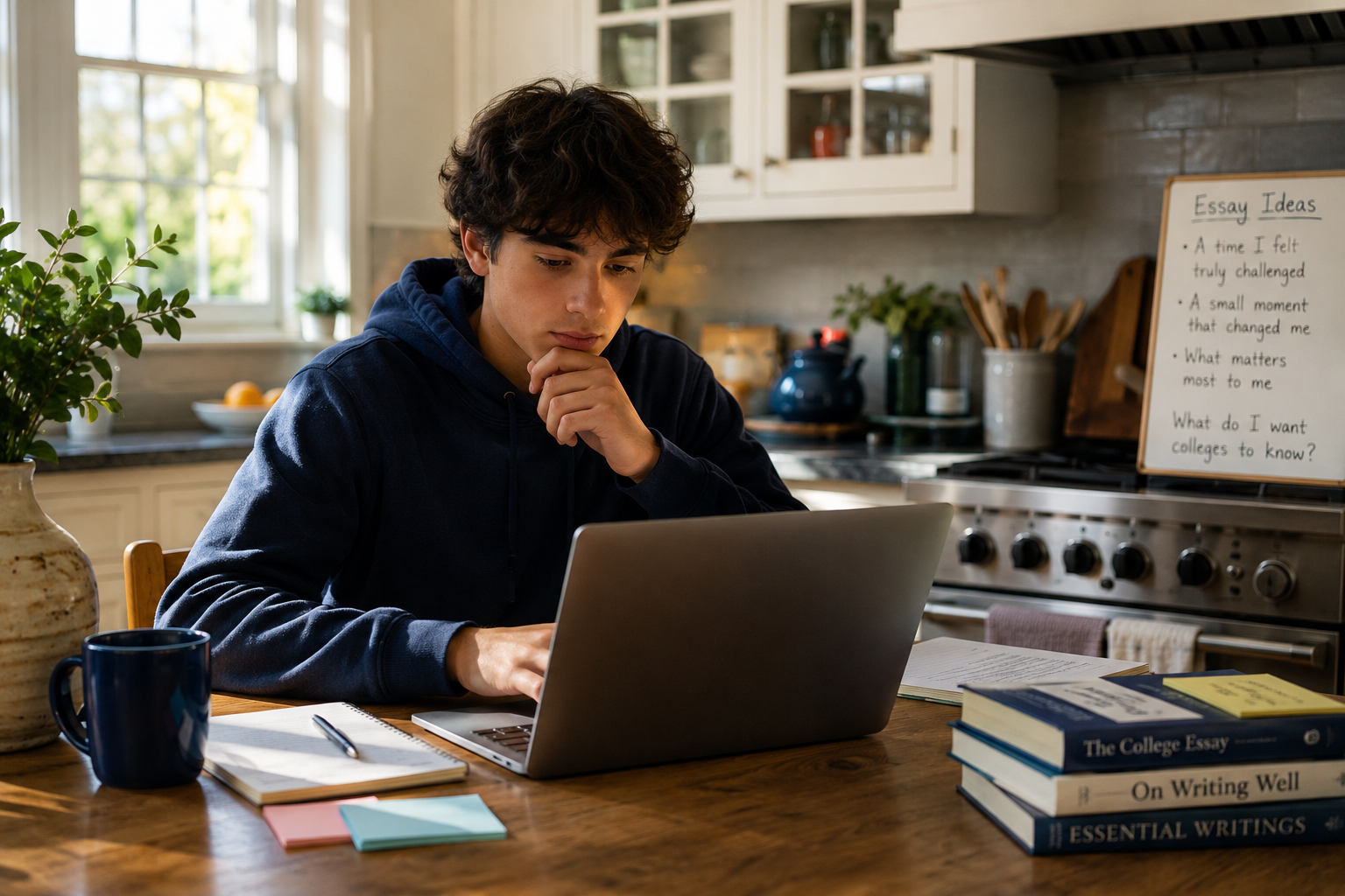 A photo illustrating International College Counselors explains what colleges are really looking for in the Common App essay. Learn expert Common App essay tips.