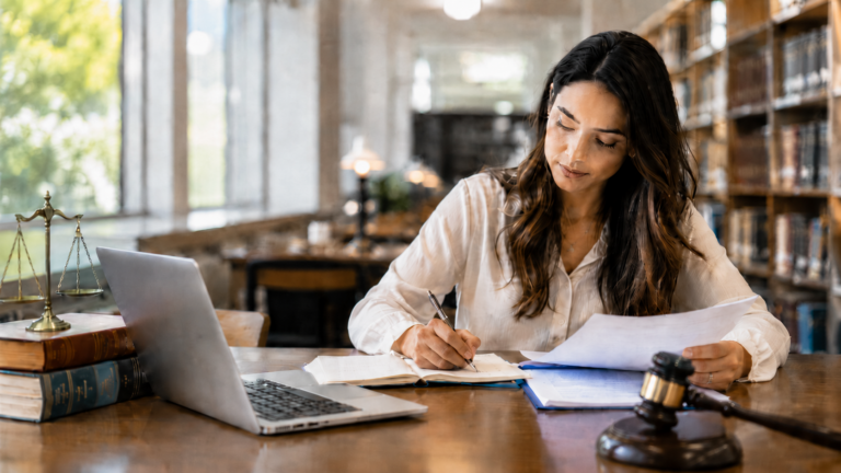 A photo illustrating Applying to law school? Learn law school admission tips from International College Counselors for building a strong application.