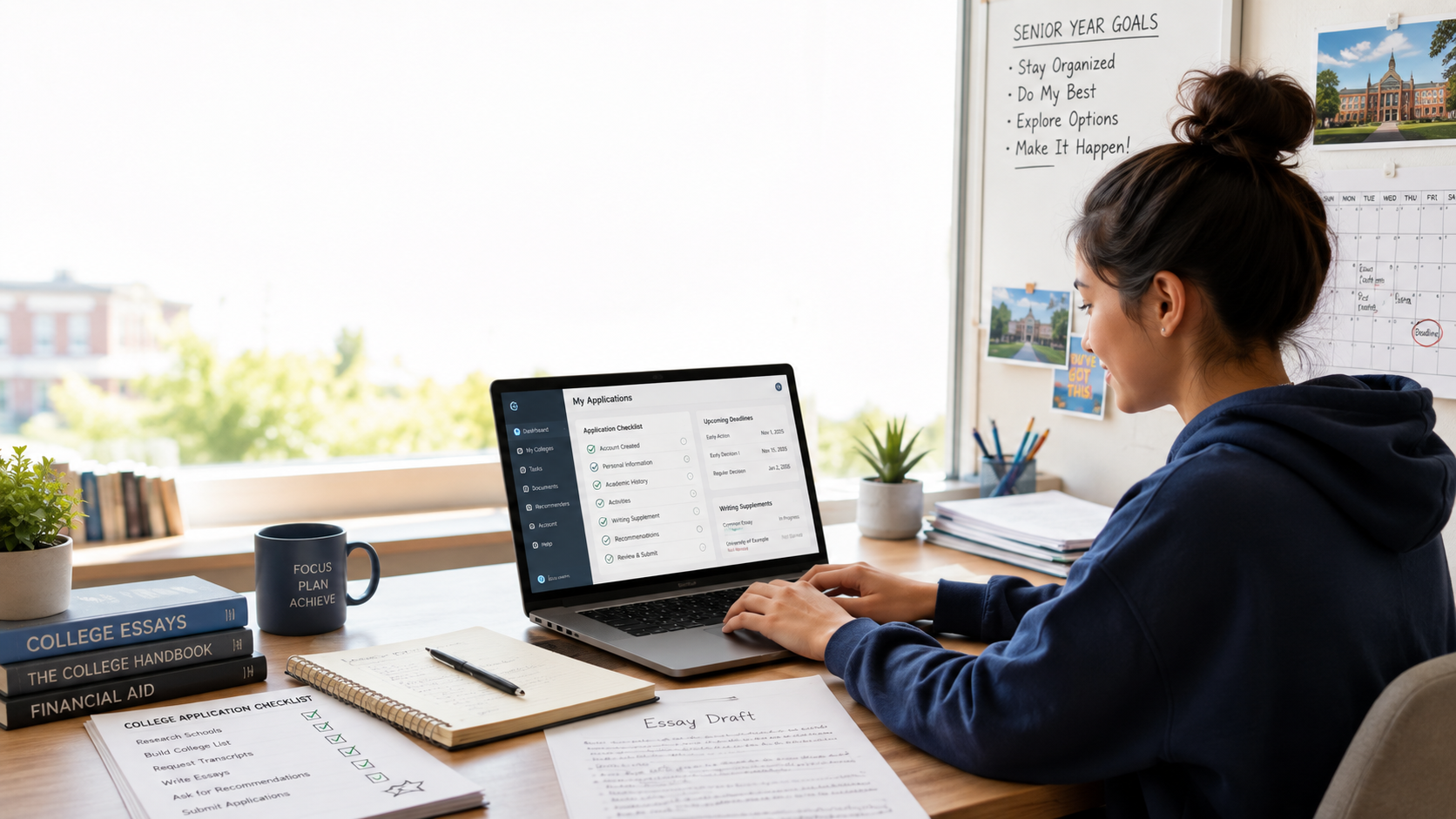 A photo illustrating International College Counselors offer advice for applying to college with the 2026–2027 Common App. Get 10 expert Common App tips.